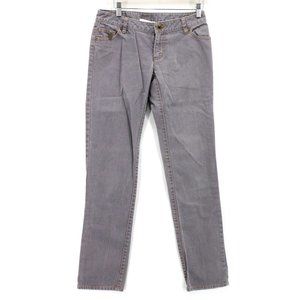 Patrick Robinson x Target Jeans Womens Gray Medium Washed Cotton Slim Fit Size 5